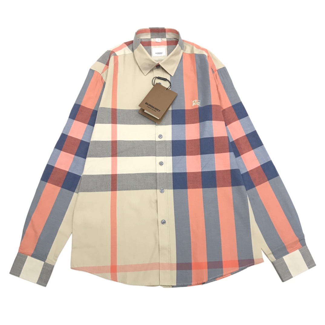 Burberry Check Stretch Shirt  - DopestKickz