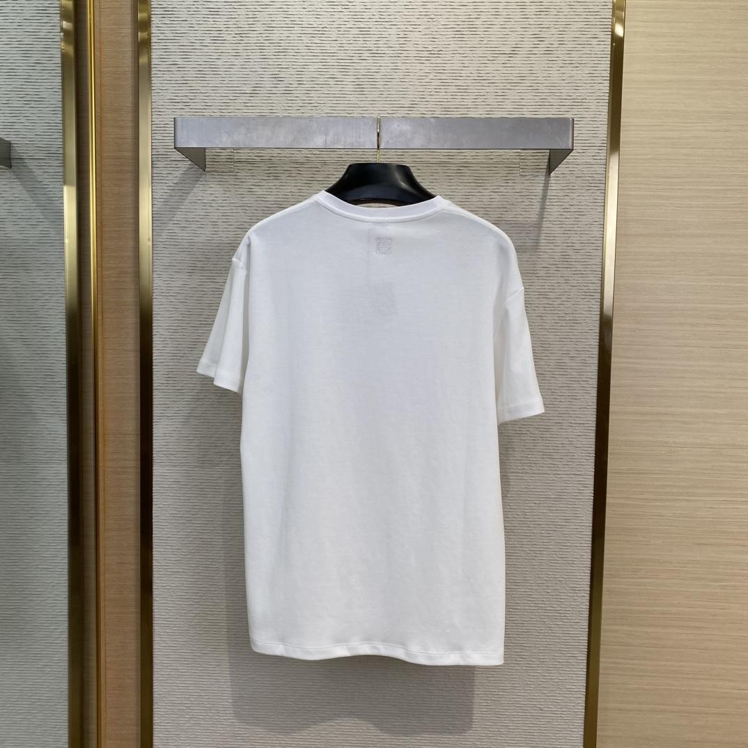 Loewe Relaxed fit t-shirt In Cotton Blend - DopestKickz