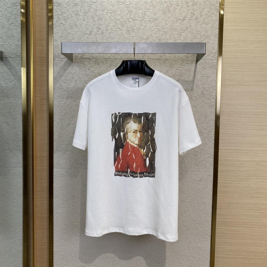 Loewe Relaxed fit t-shirt In Cotton Blend - DopestKickz