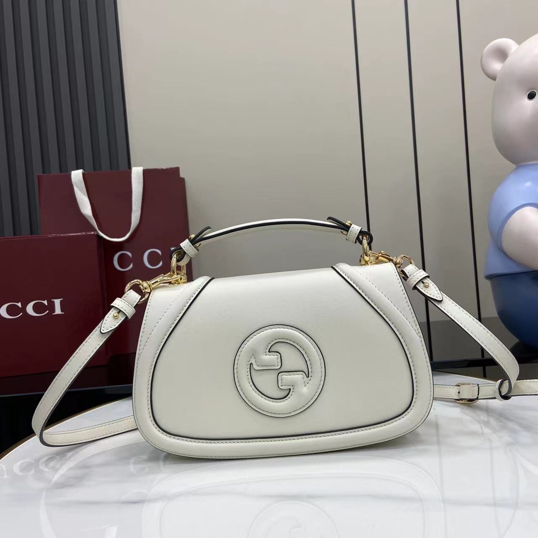 Gucci Blondie Medium Top Handle Bag - DopestKickz