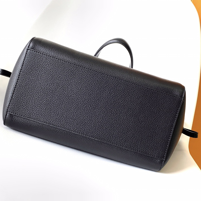 Fendi Origami Medium Black Leather Bag  - DopestKickz