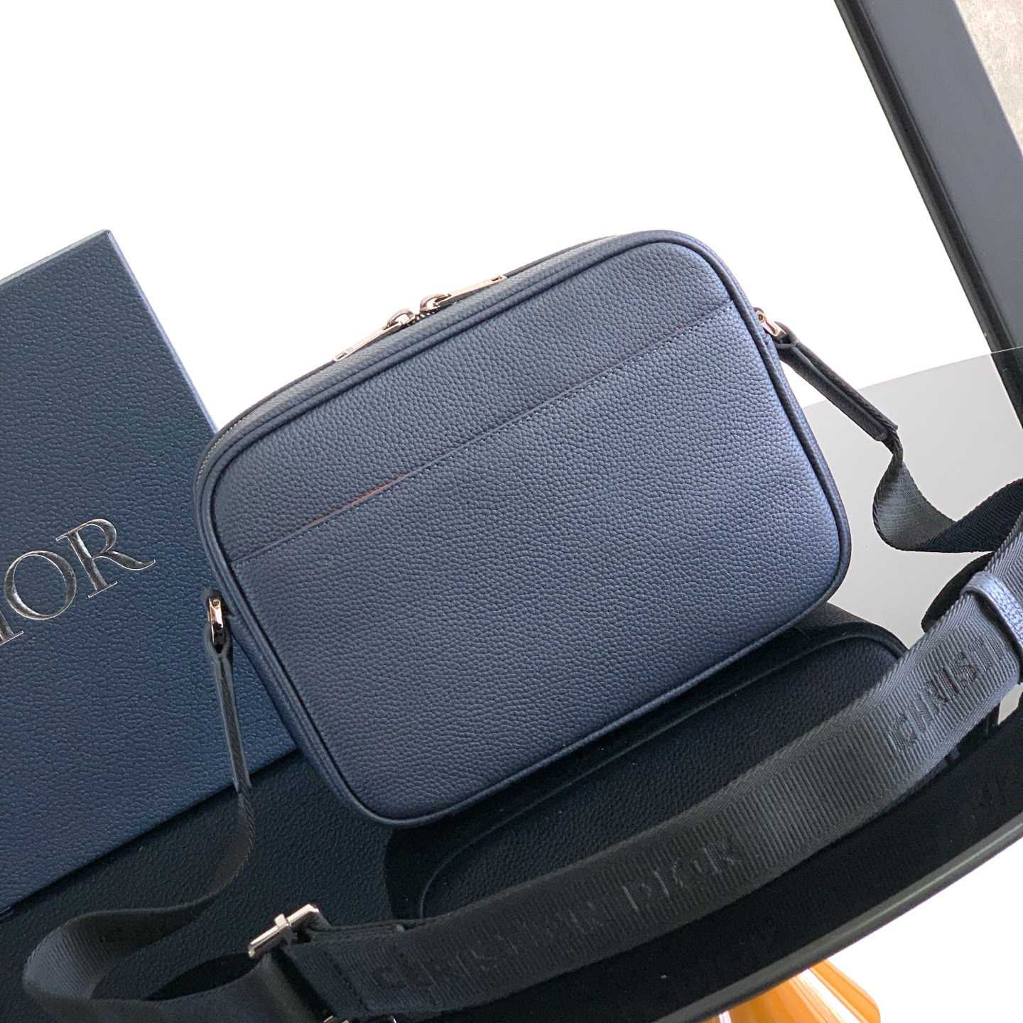 Dior And Kaws Mini Rider 2.0 Zipped Messenger Bag   - DopestKickz