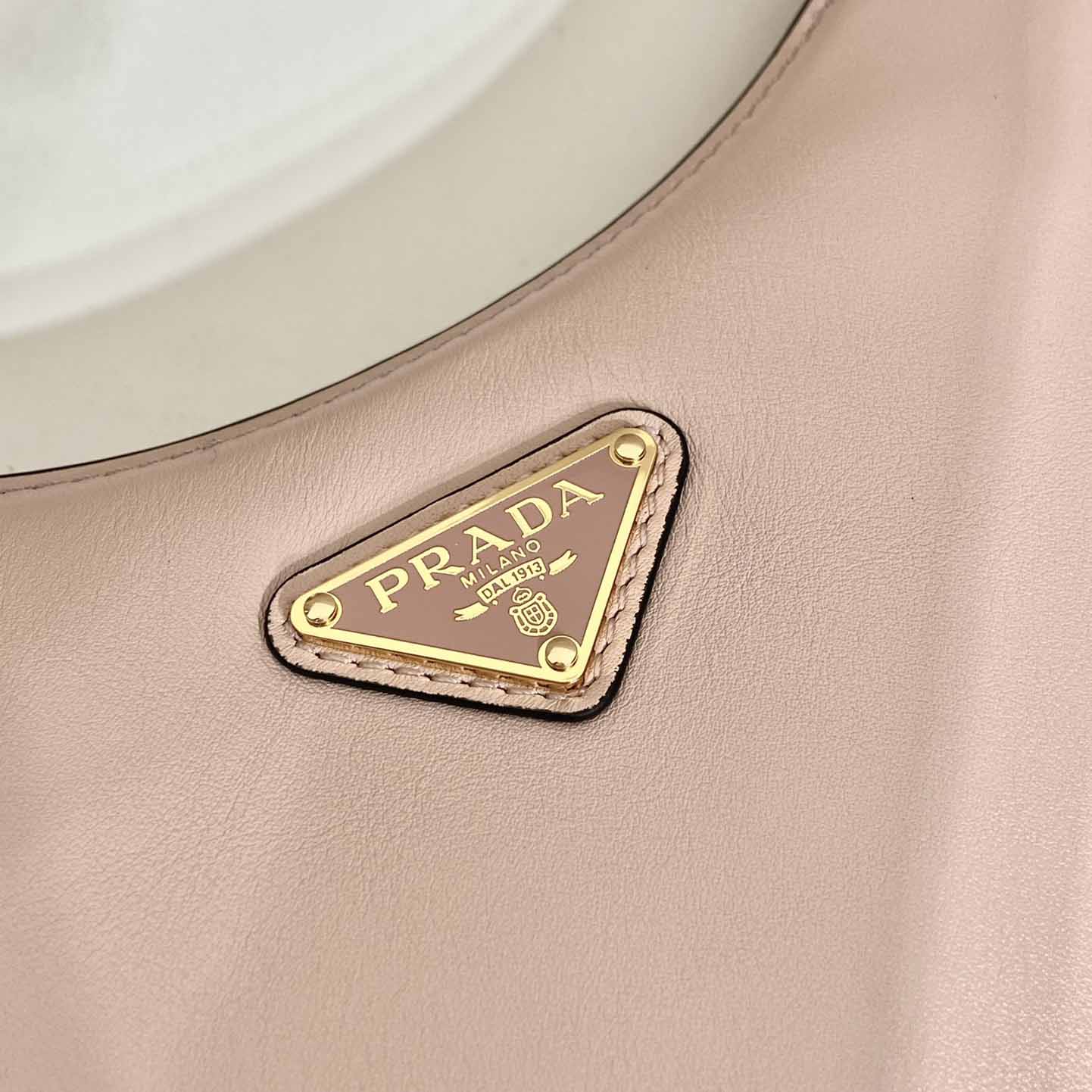 Prada Arqué Small Leather Shoulder Bag - DopestKickz