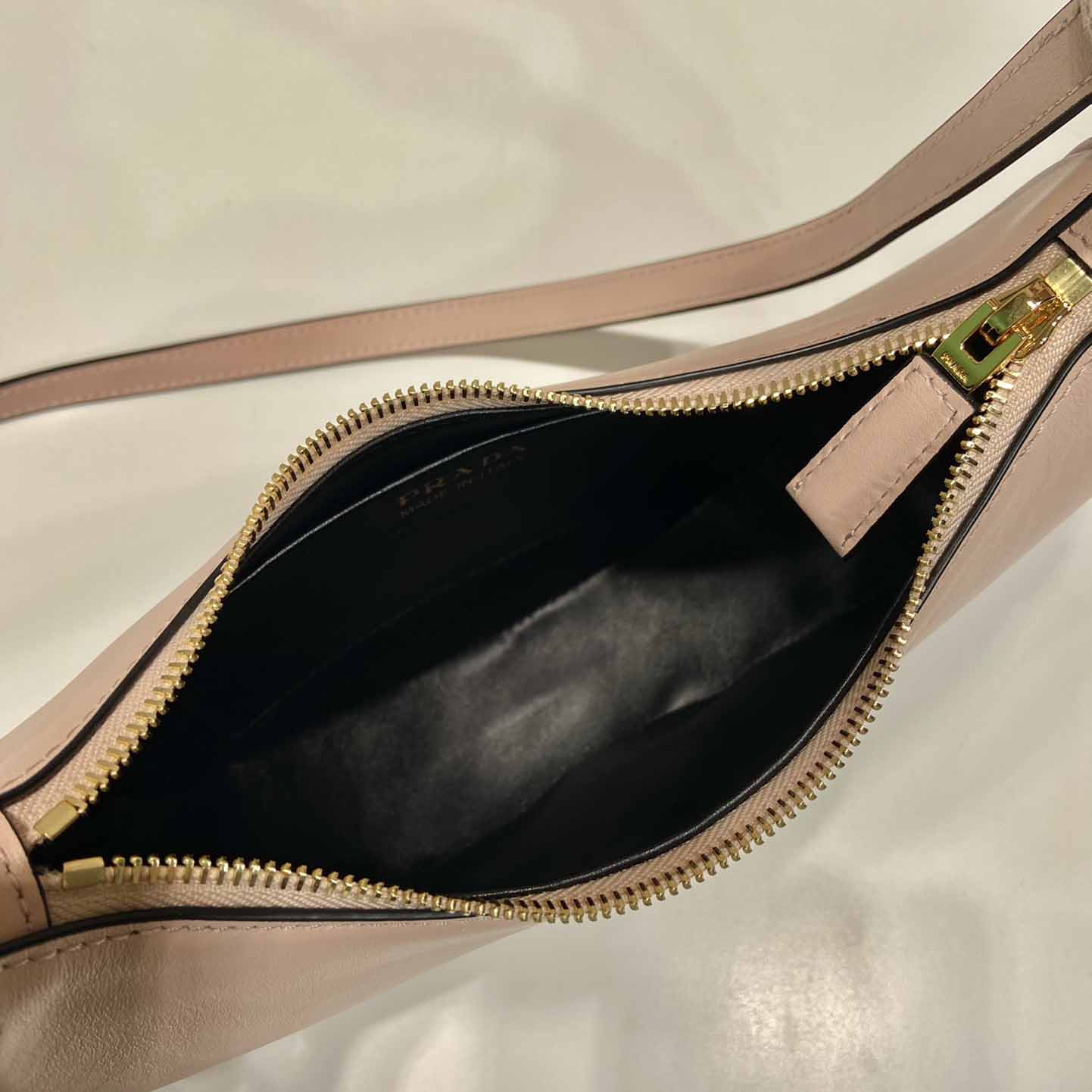 Prada Arqué Small Leather Shoulder Bag - DopestKickz