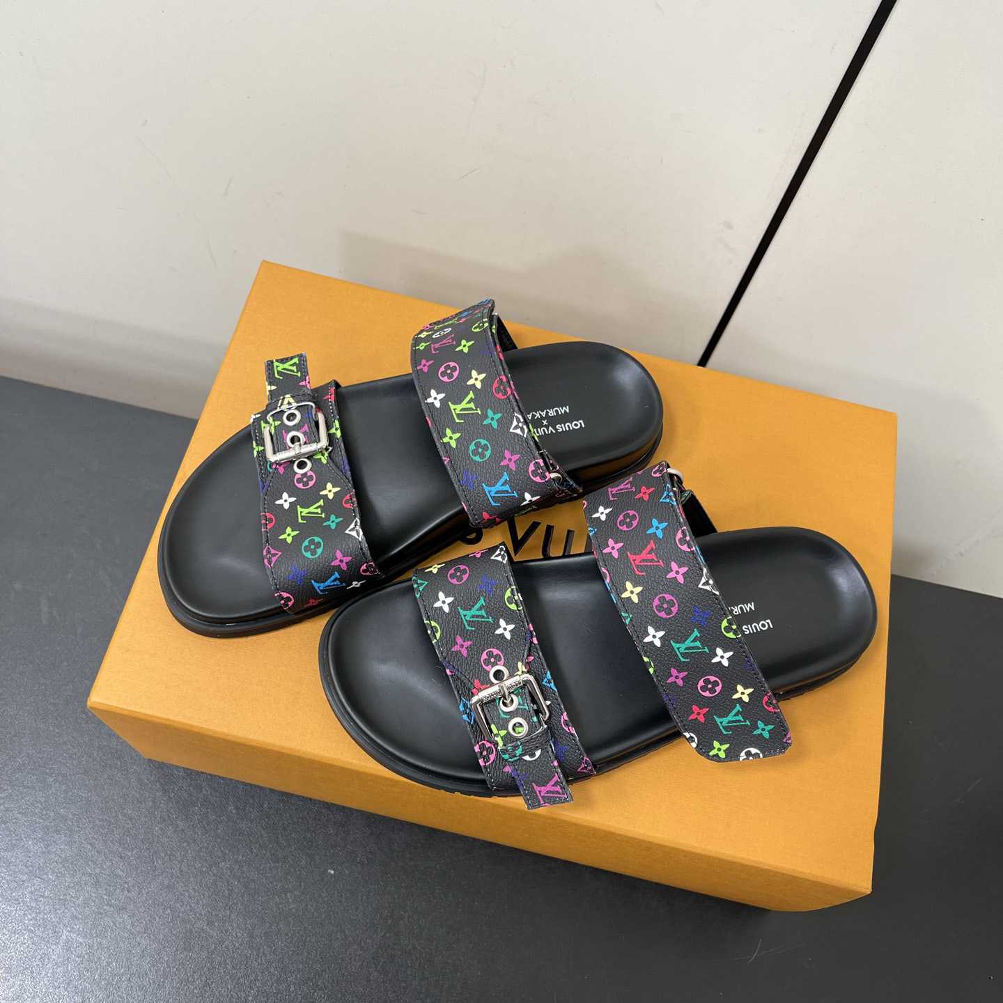 Louis Vuitton LV x TM Bom Dia Flat Comfort Mule   1AGXUB - DopestKickz