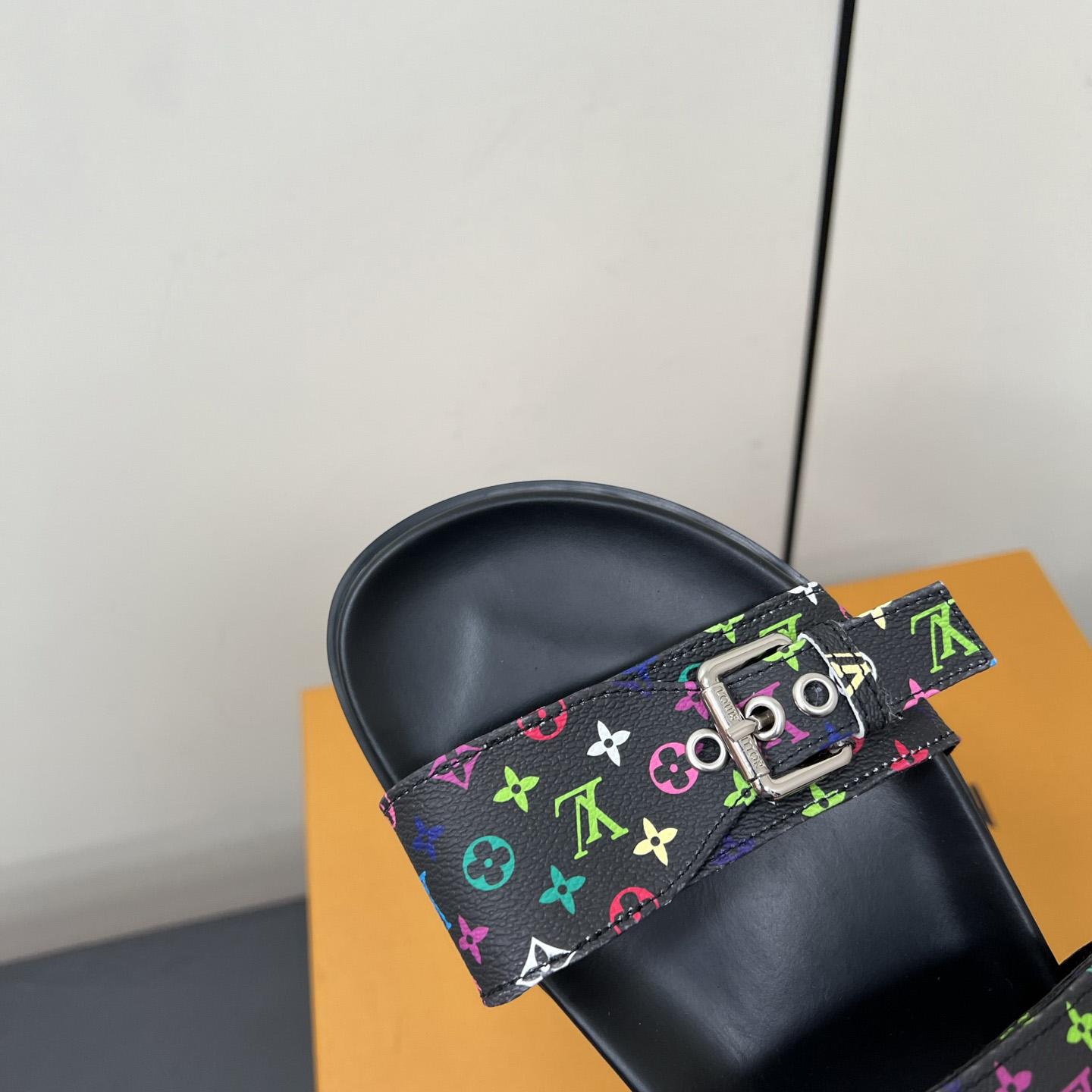 Louis Vuitton LV x TM Bom Dia Flat Comfort Mule   1AGXUB - DopestKickz