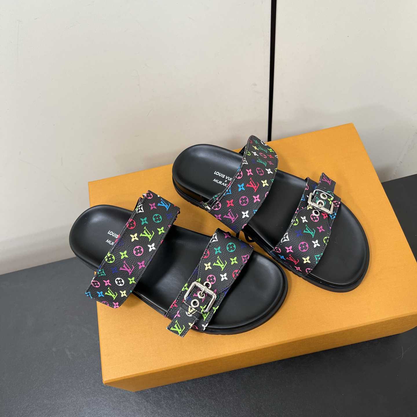 Louis Vuitton LV x TM Bom Dia Flat Comfort Mule   1AGXUB - DopestKickz