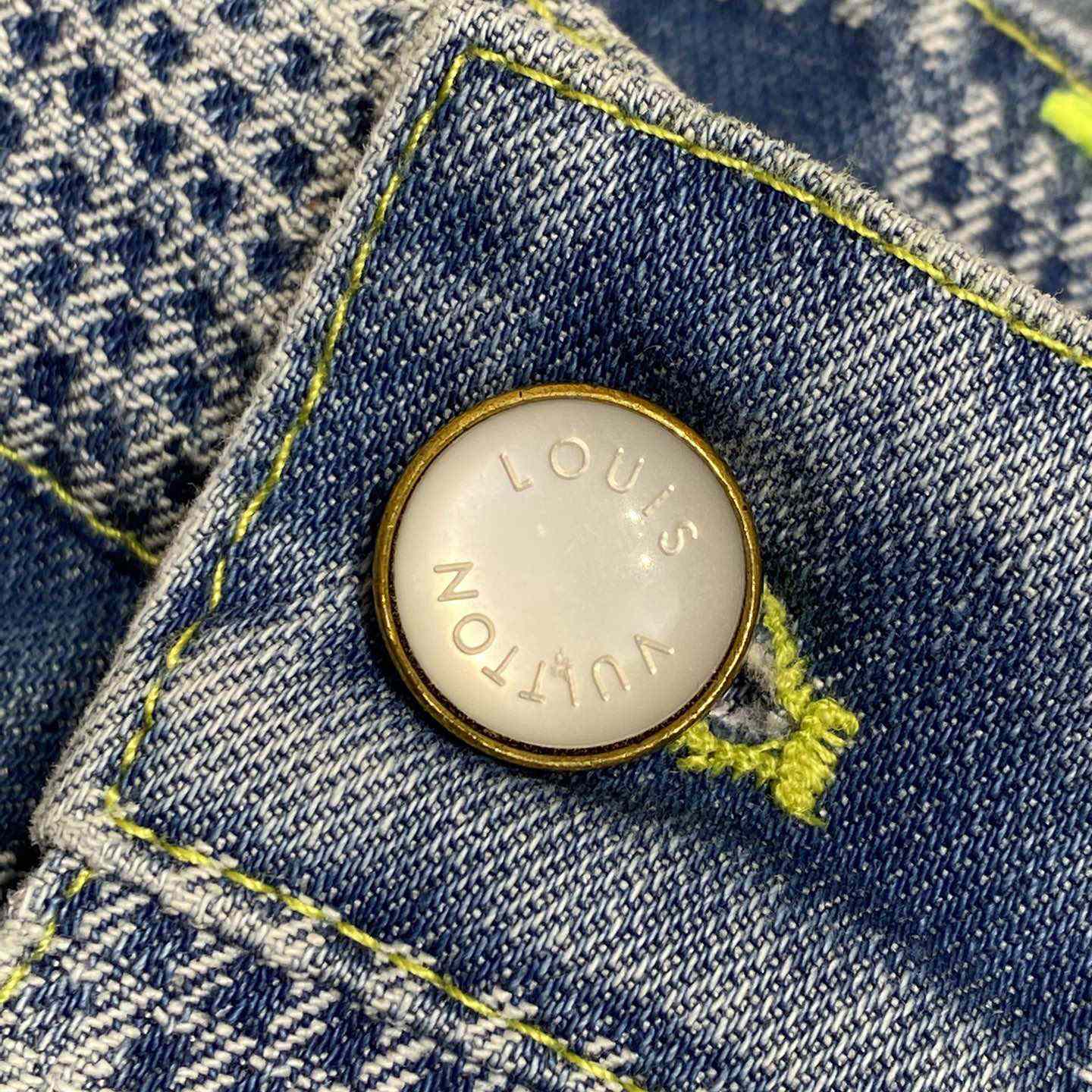 Louis Vuitton Damier Denim Short - DopestKickz