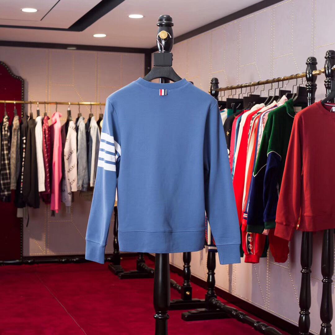 Thom Browne Stripe Sleeve Sweatshirt    TB22 - DopestKickz