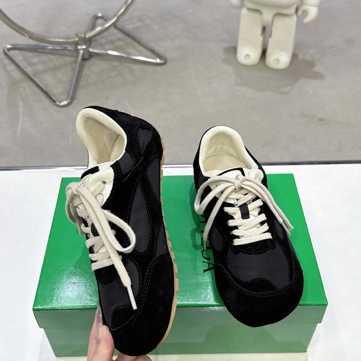 Bottega Veneta Orbit Flash Sneaker - DopestKickz