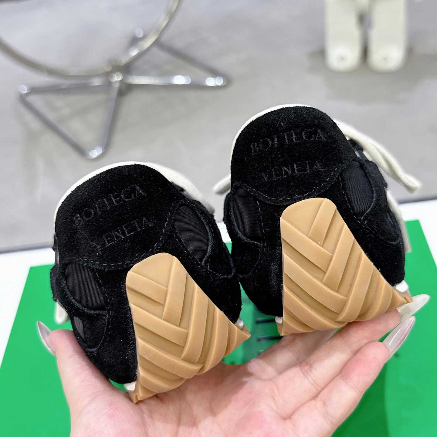 Bottega Veneta Orbit Flash Sneaker - DopestKickz