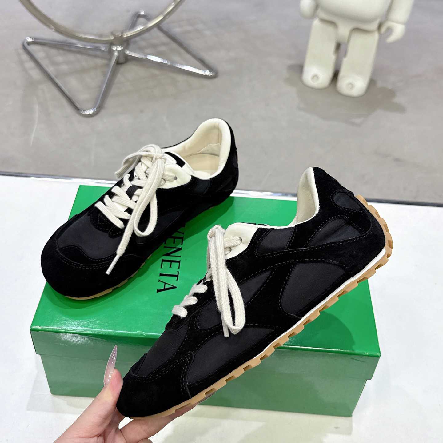 Bottega Veneta Orbit Flash Sneaker - DopestKickz