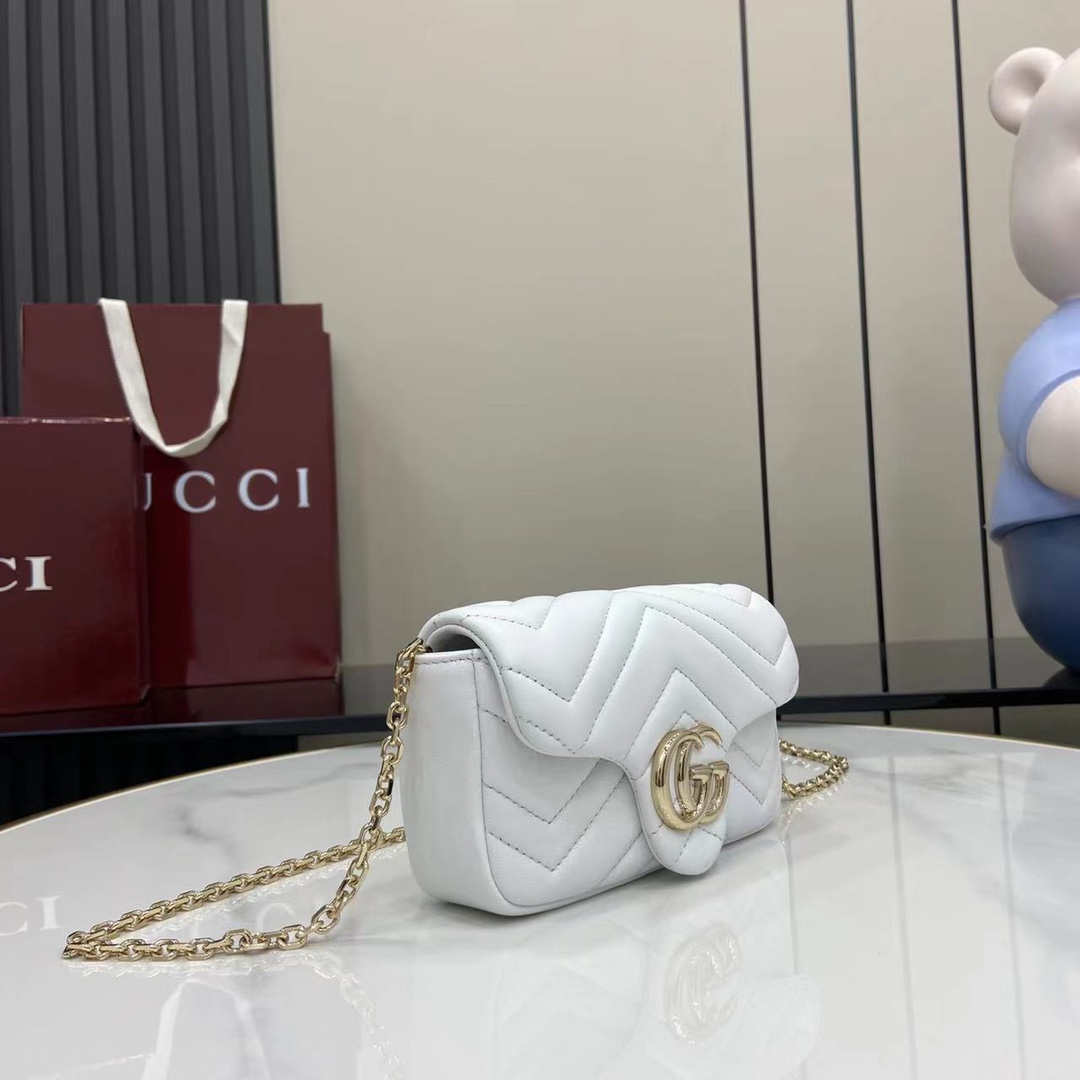 Gucci GG Marmont Mini Shoulder Bag - DopestKickz