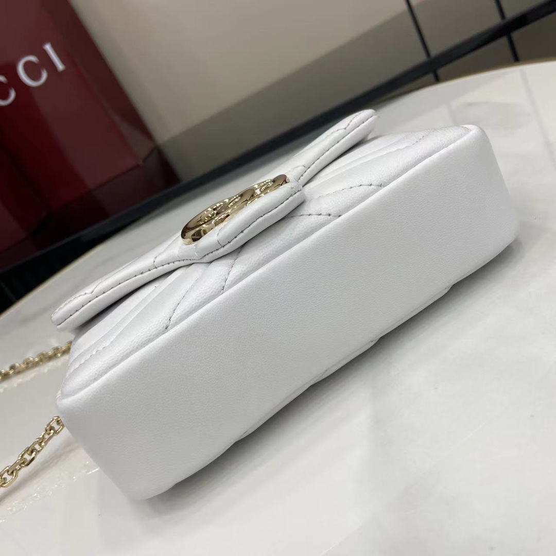 Gucci GG Marmont Mini Shoulder Bag - DopestKickz