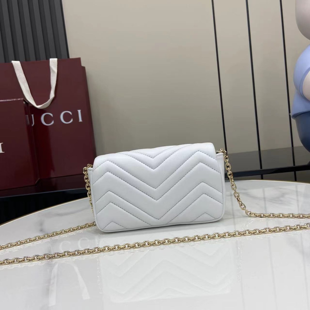 Gucci GG Marmont Mini Shoulder Bag - DopestKickz