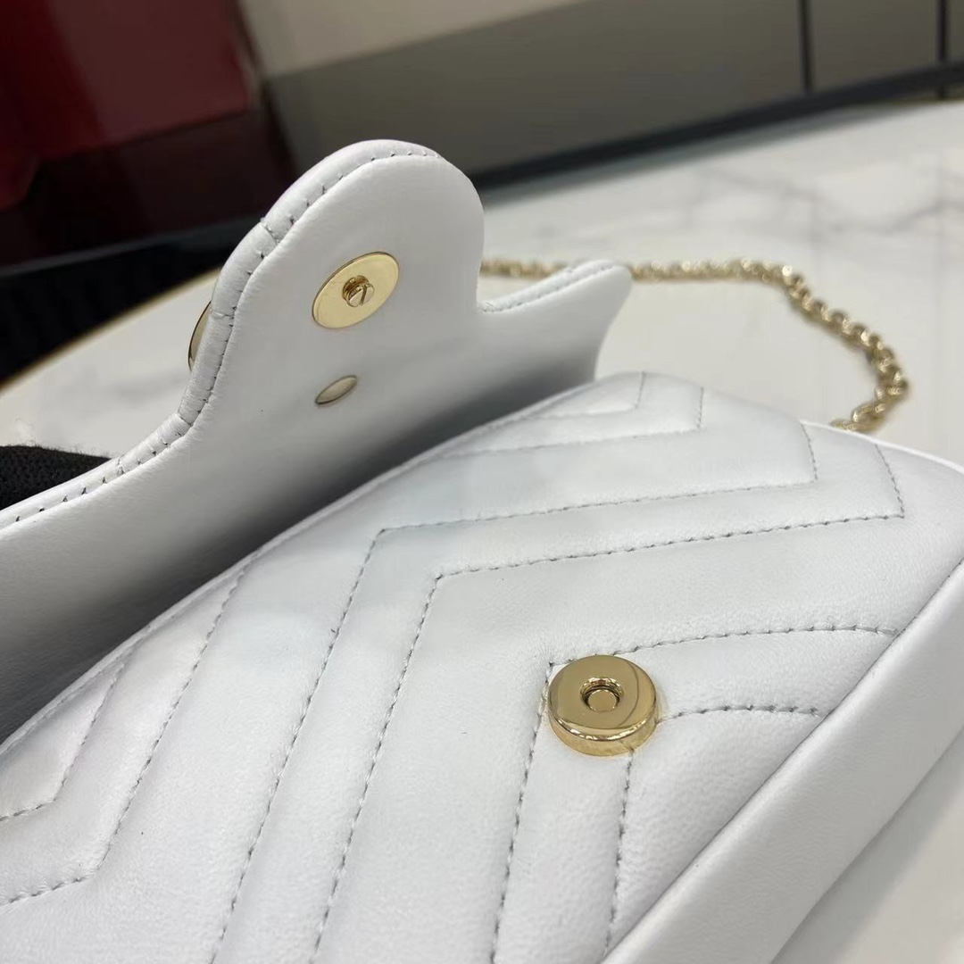 Gucci GG Marmont Mini Shoulder Bag - DopestKickz