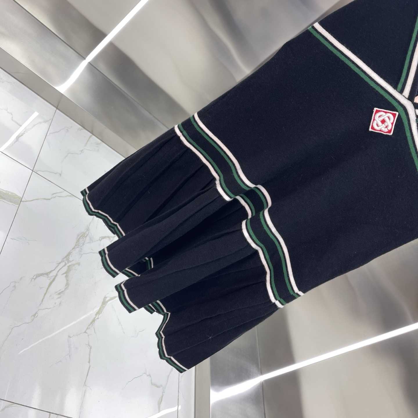 Casablanca Pleated Knit Day Dress - DopestKickz