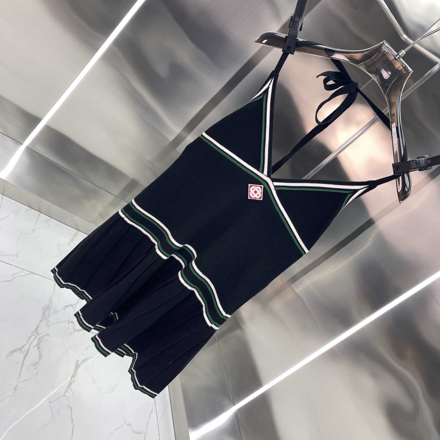 Casablanca Pleated Knit Day Dress - DopestKickz