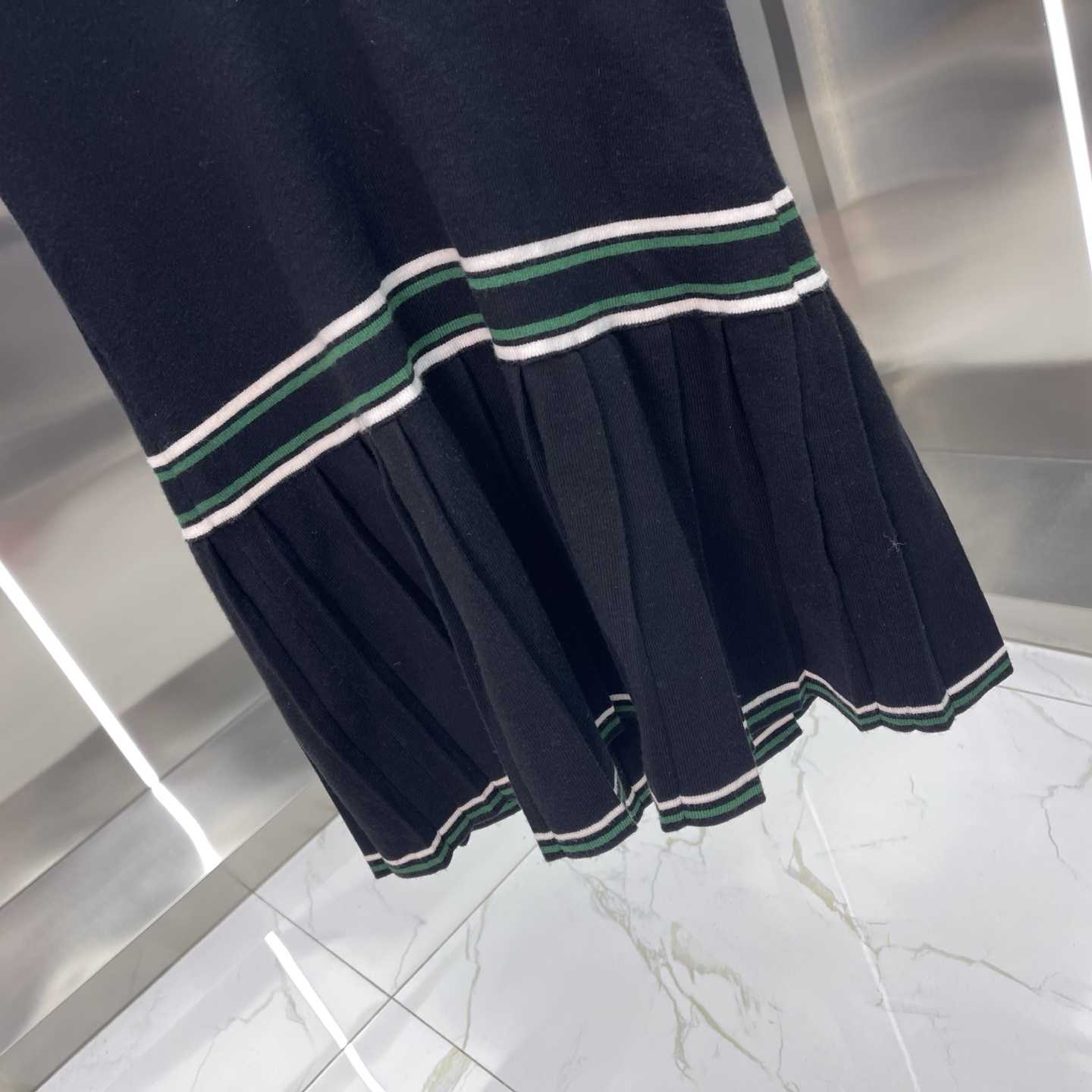 Casablanca Pleated Knit Day Dress - DopestKickz