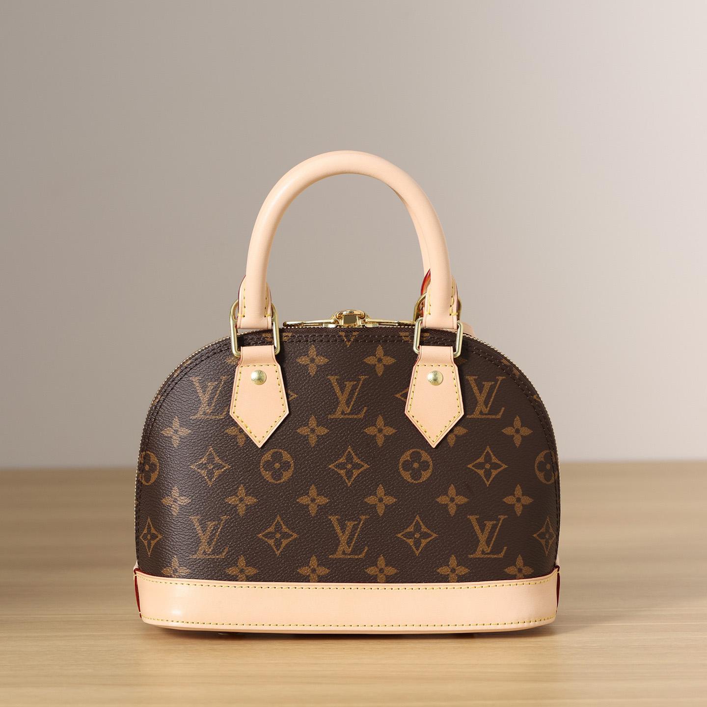 Louis Vuitton Alma BB Handbag (23.5-17.5-11.5cm)     M53152 - DopestKickz