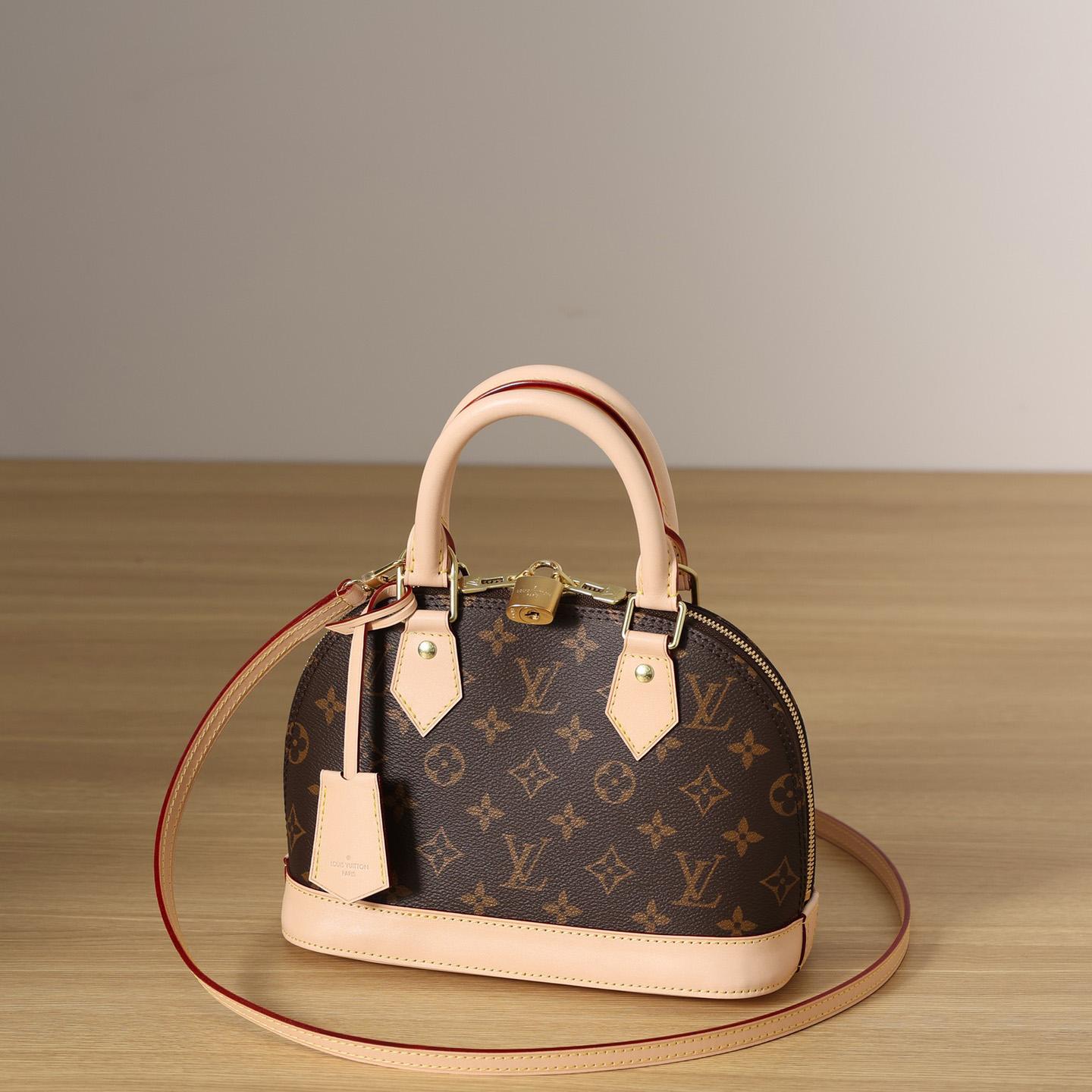 Louis Vuitton Alma BB Handbag (23.5-17.5-11.5cm)     M53152 - DopestKickz