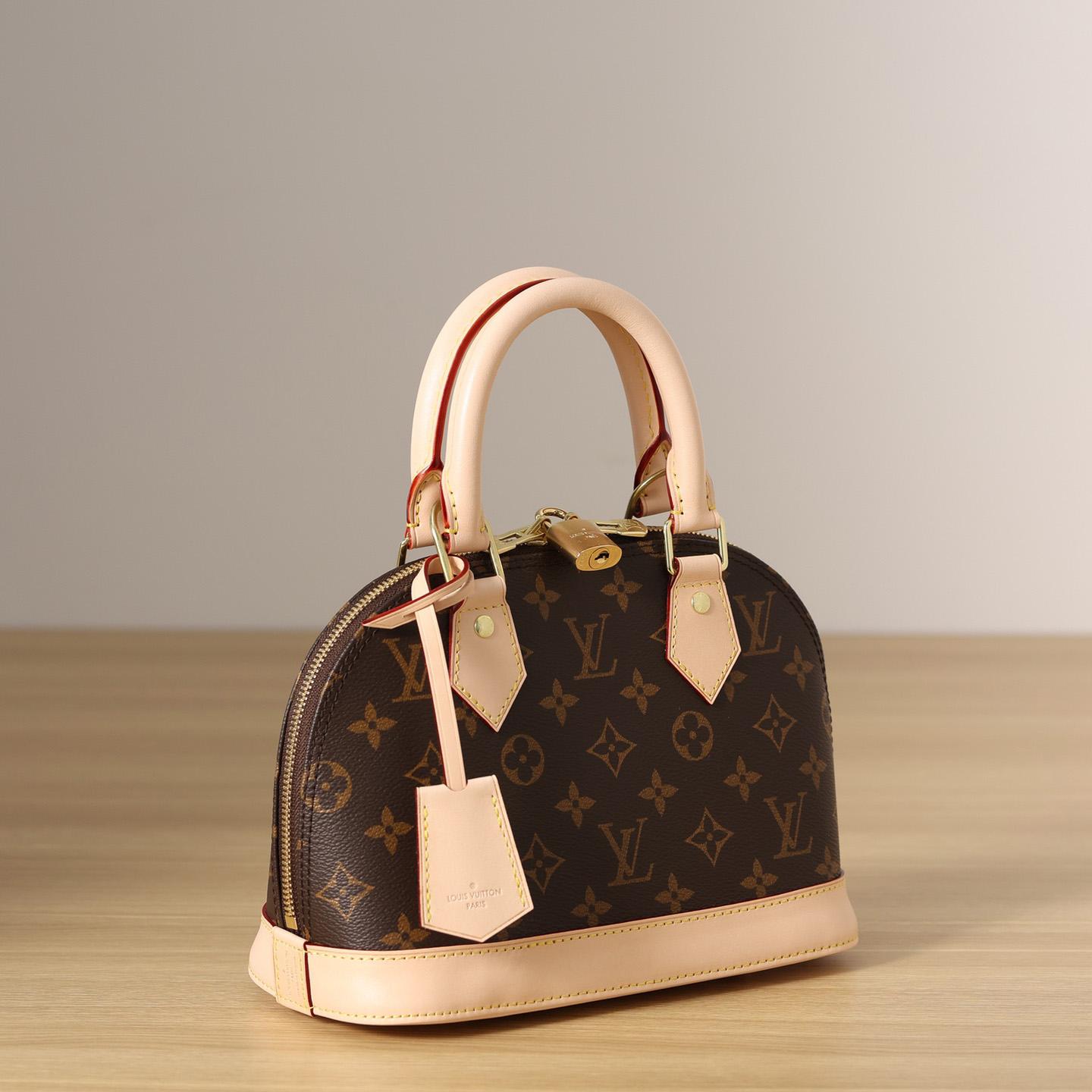 Louis Vuitton Alma BB Handbag (23.5-17.5-11.5cm)     M53152 - DopestKickz