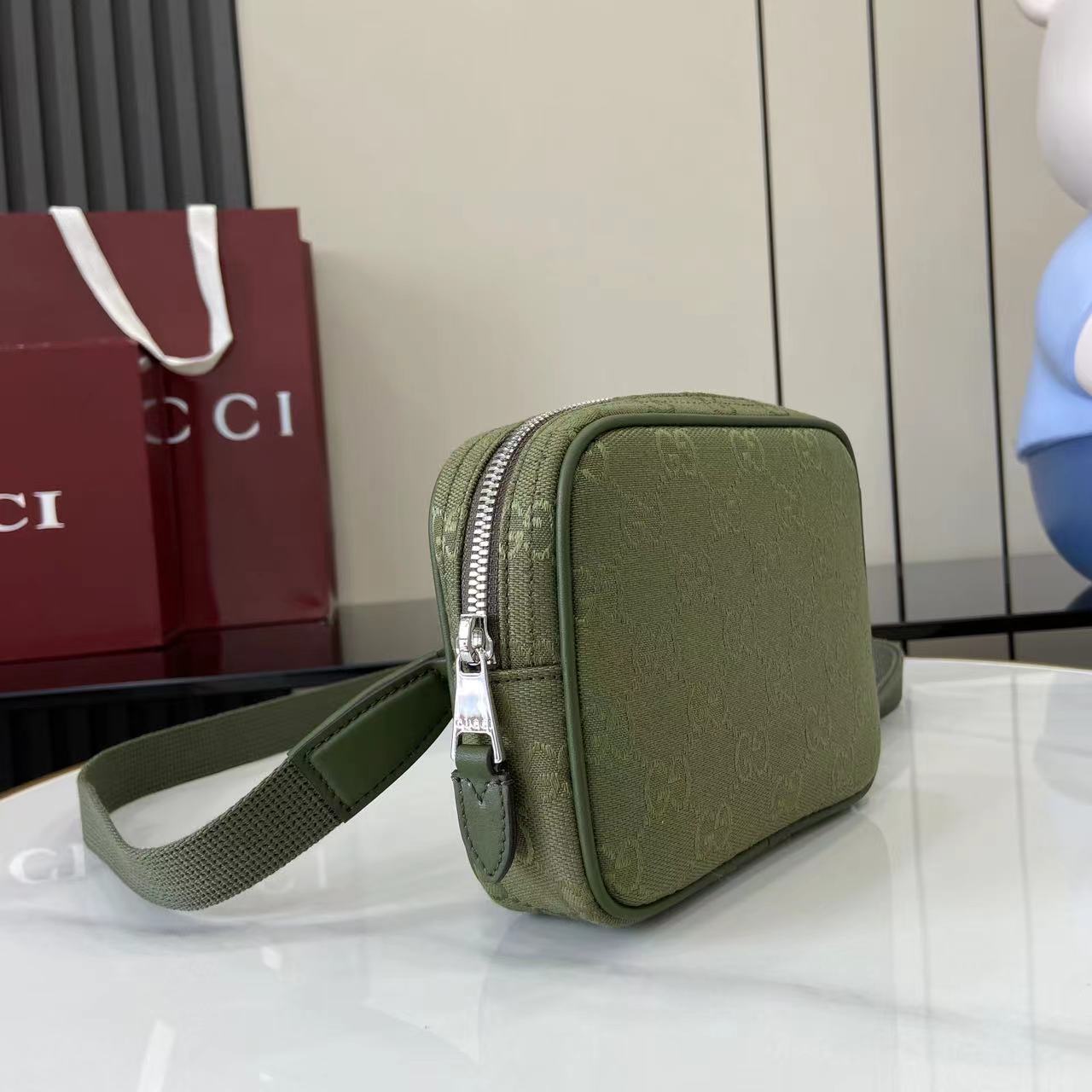 Gucci GG Canvas Mini Bag - DopestKickz