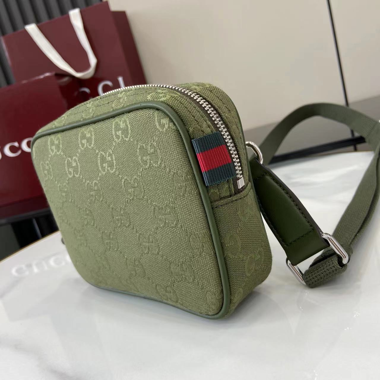 Gucci GG Canvas Mini Bag - DopestKickz