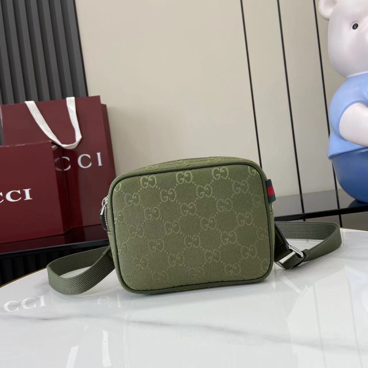 Gucci GG Canvas Mini Bag - DopestKickz