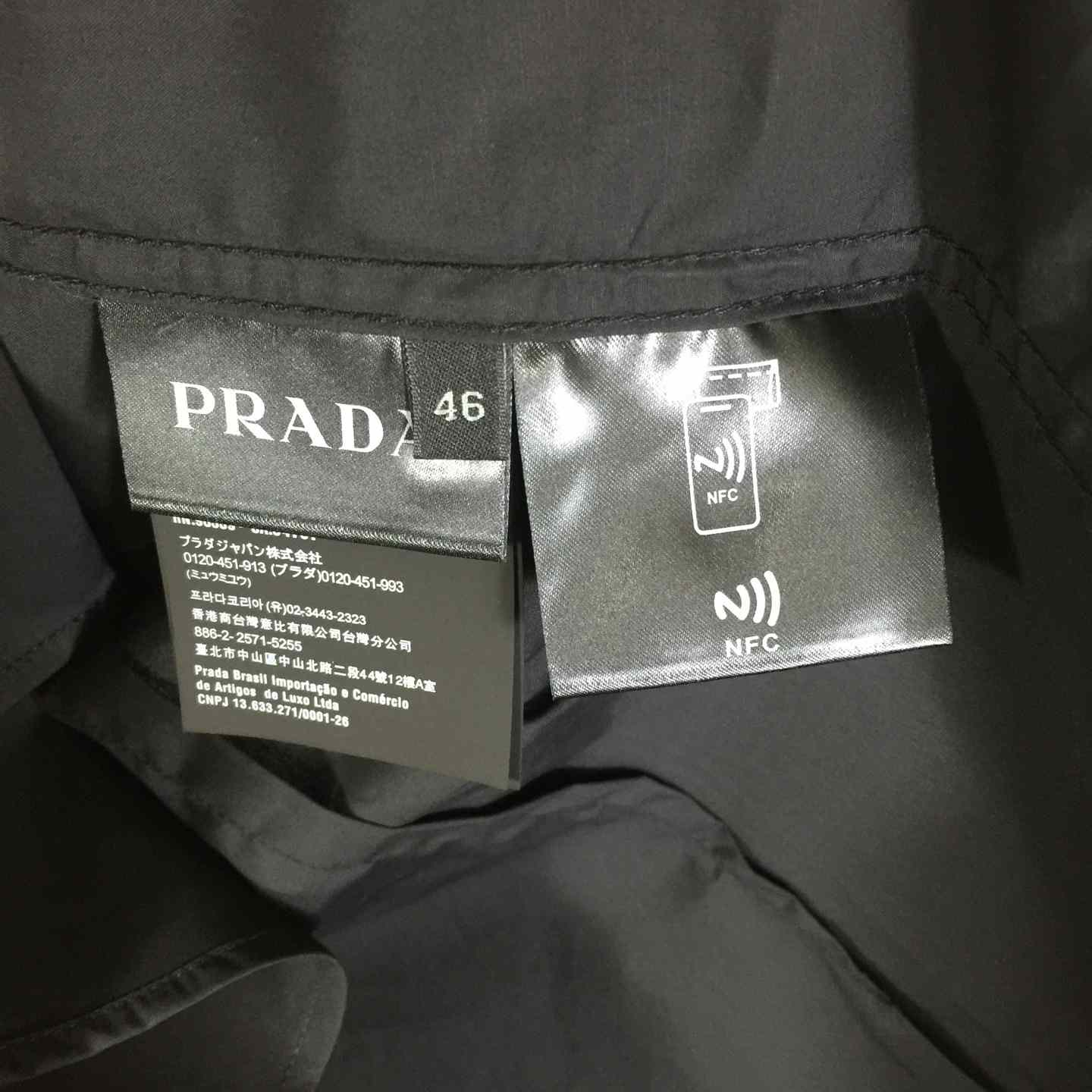 Prada Black Long-sleeve Shirt - DopestKickz