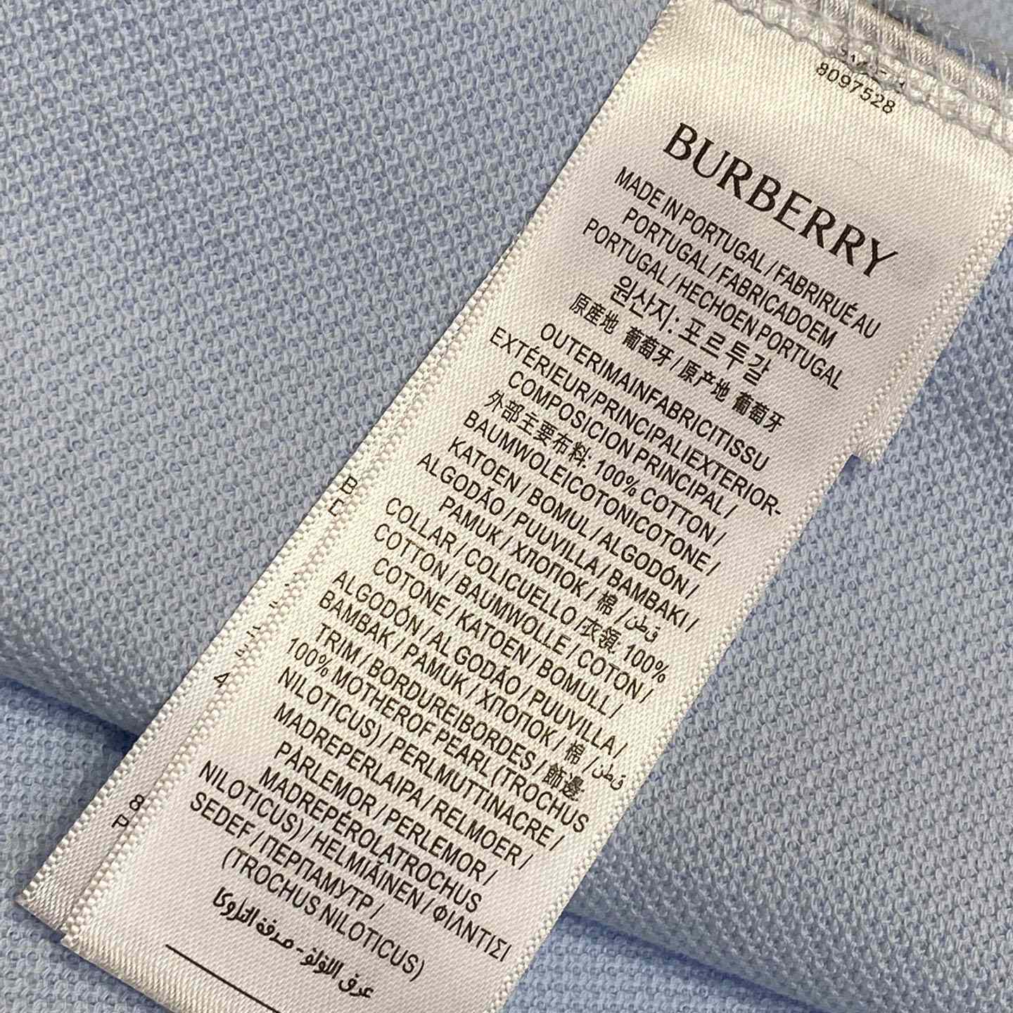 Burberry Cotton Polo Shirt - DopestKickz