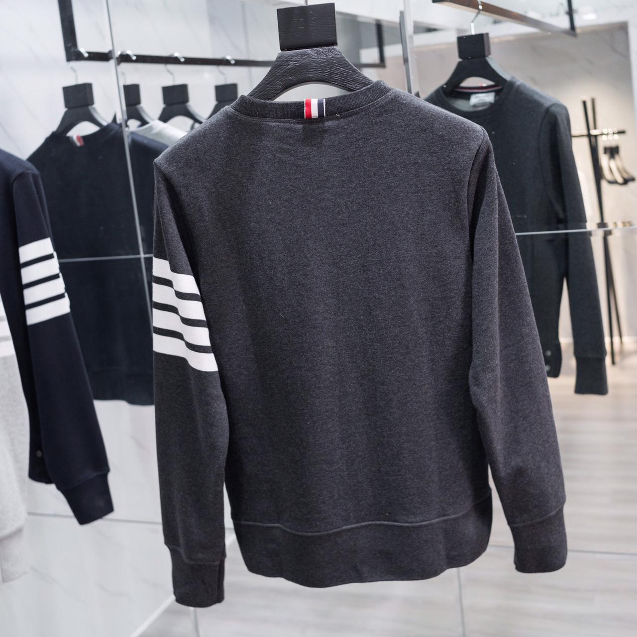 Thom Browne Stripe Sleeve Sweatshirt    TB22 - DopestKickz