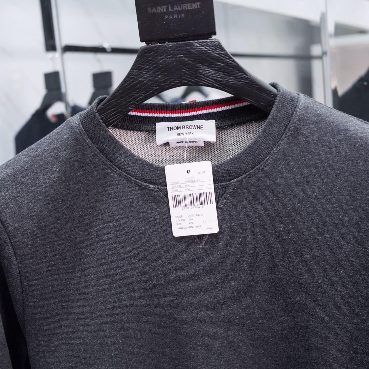 Thom Browne Stripe Sleeve Sweatshirt    TB22 - DopestKickz