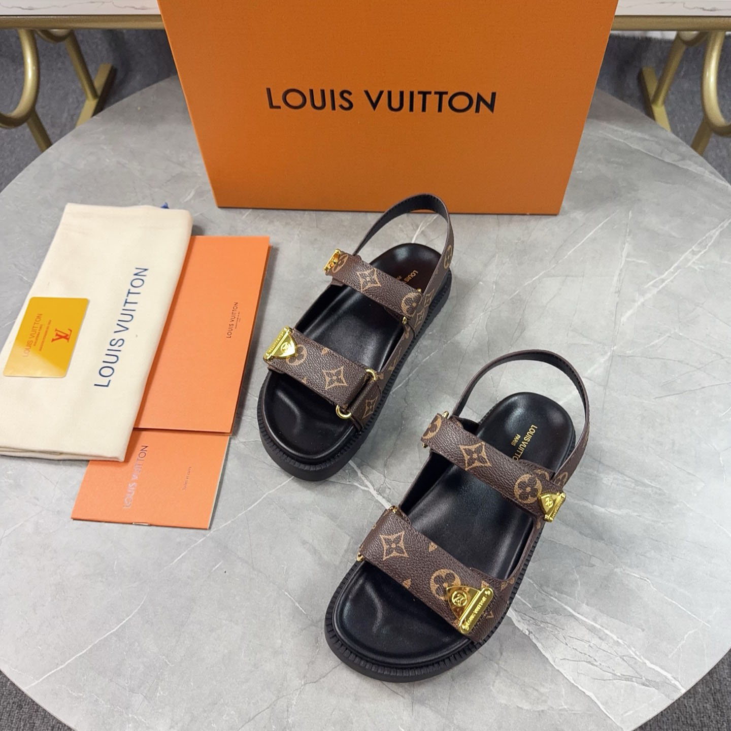 Louis Vuitton LV Sunset Comfort Sandal  1AHNWM - DopestKickz