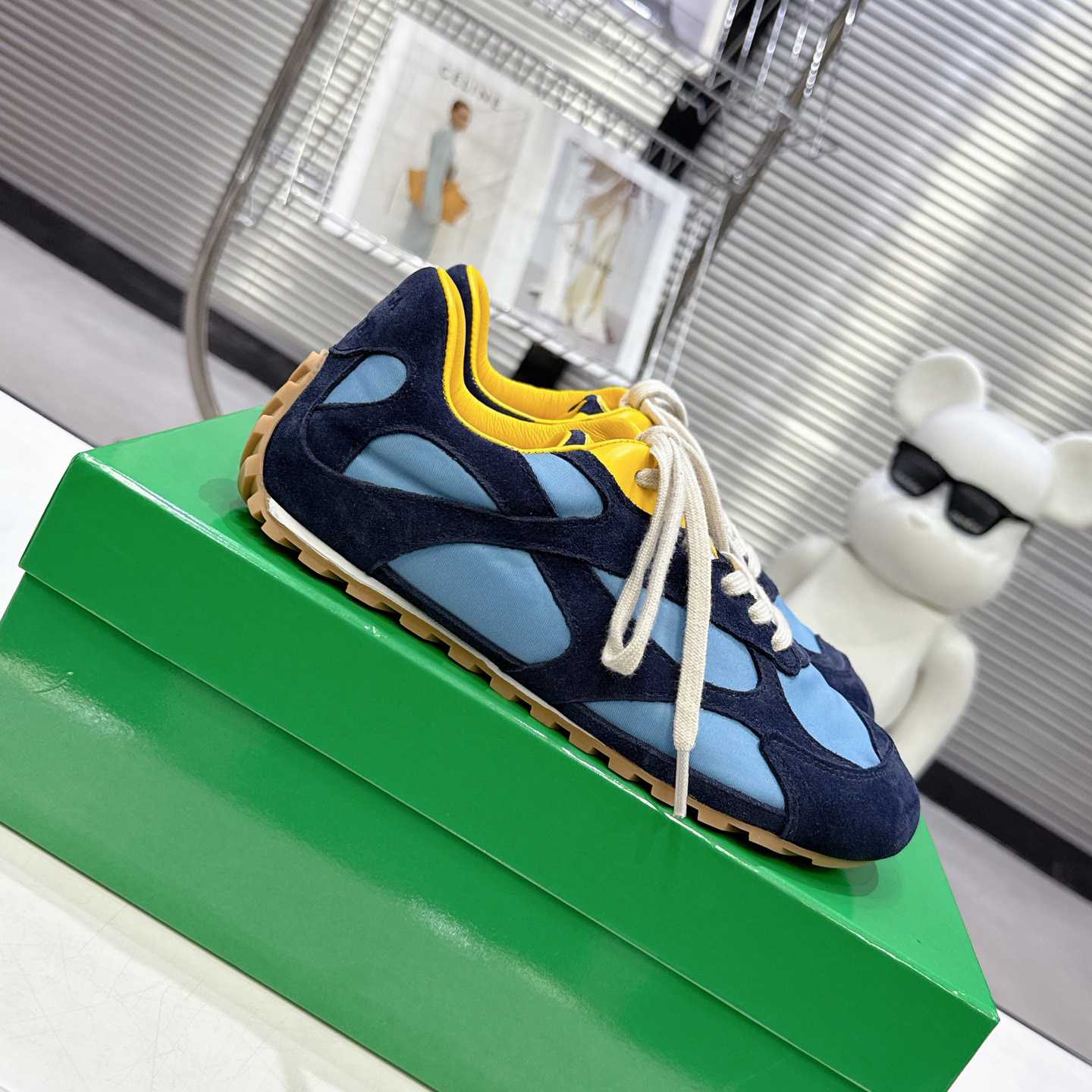 Bottega Veneta Orbit Flash Sneaker - DopestKickz