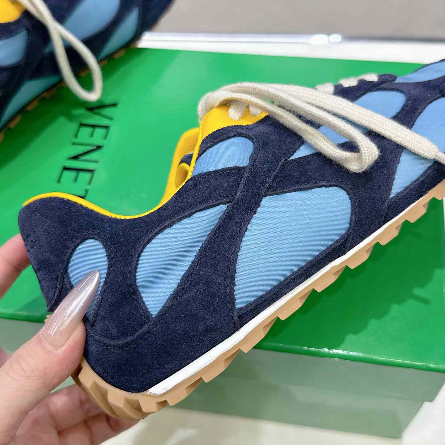 Bottega Veneta Orbit Flash Sneaker - DopestKickz