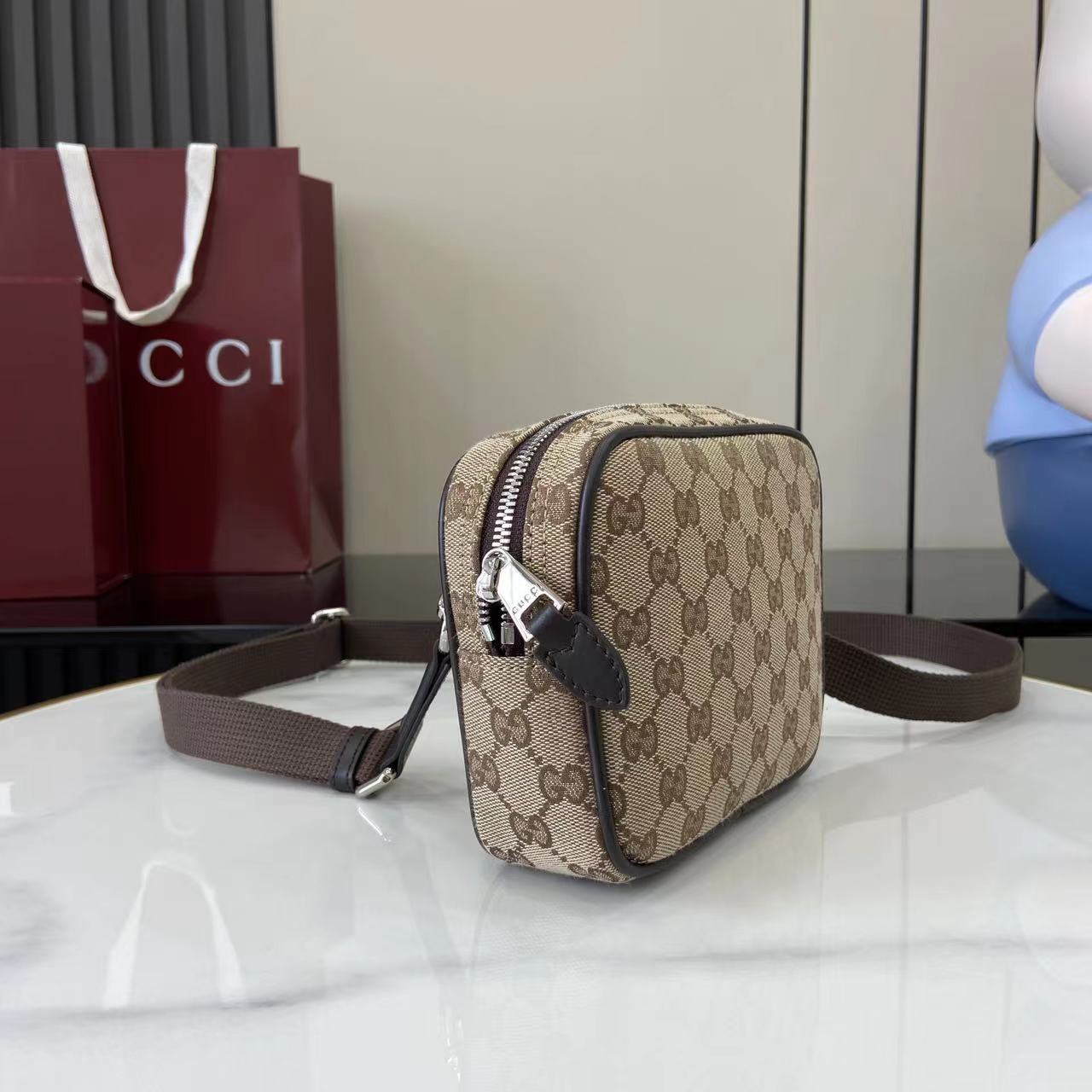 Gucci GG Canvas Mini Bag - DopestKickz