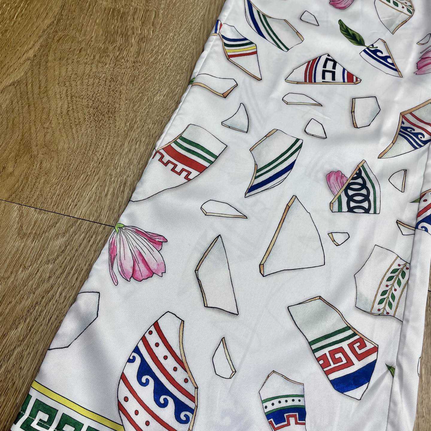 Casablanca Le Vase Brise Silk Trousers    CA3533 - DopestKickz