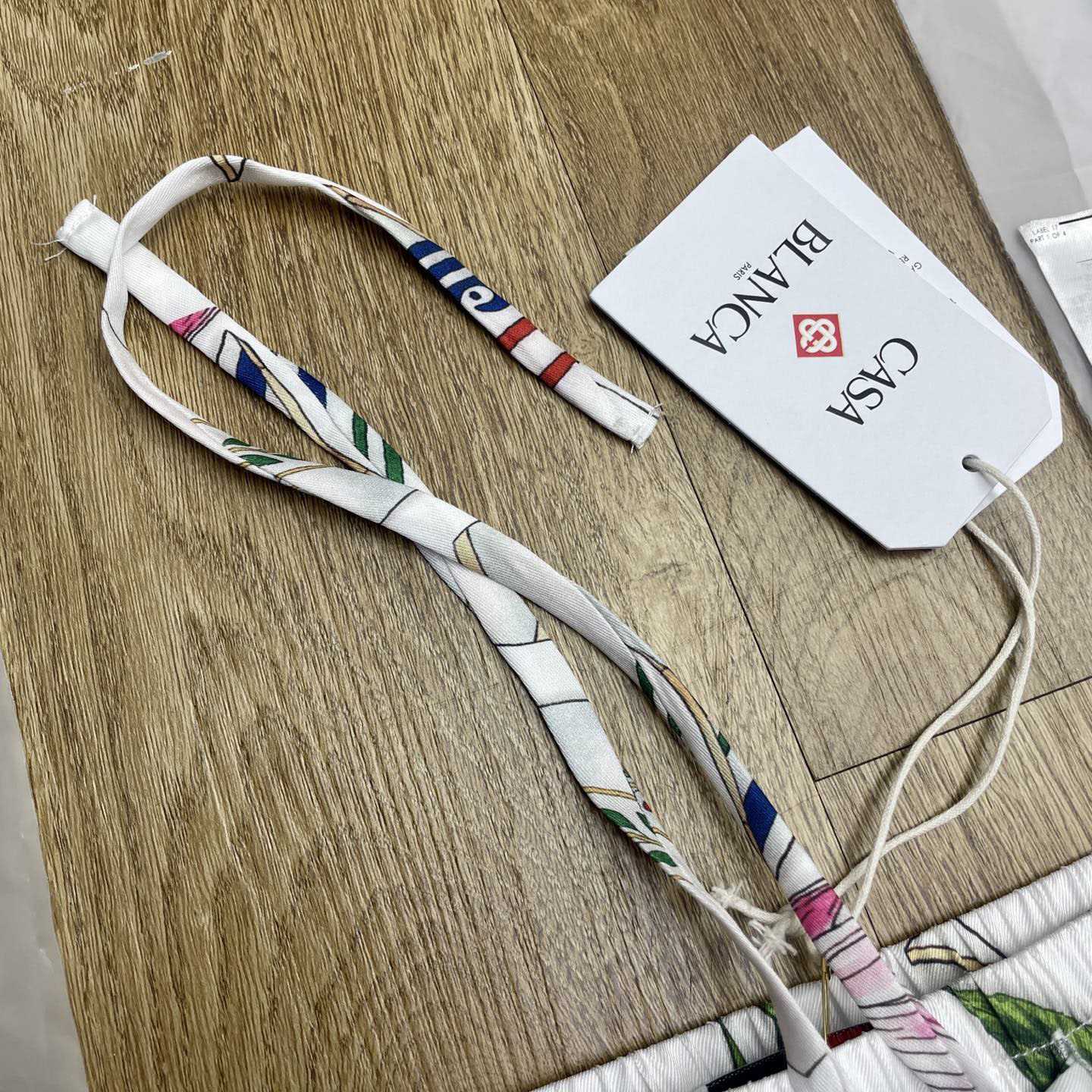 Casablanca Le Vase Brise Silk Trousers    CA3533 - DopestKickz