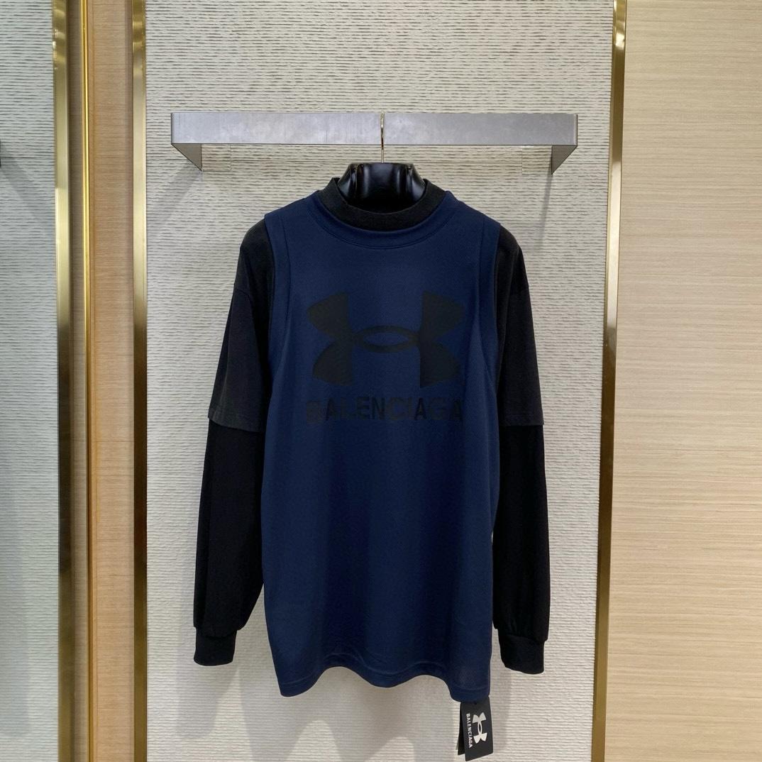 Balenciaga x Under Armour Layered T-Shirt - DopestKickz