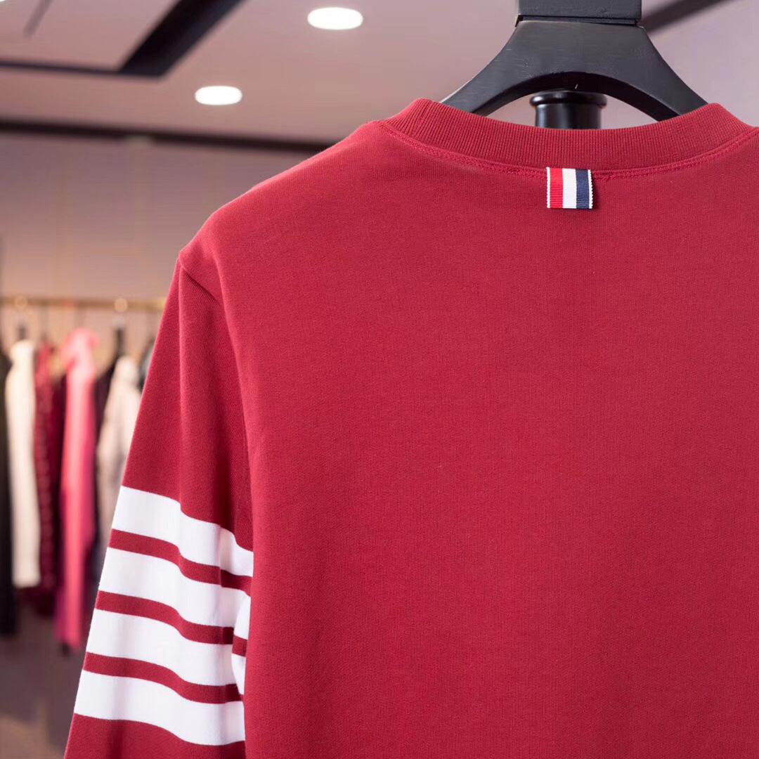 Thom Browne Stripe Sleeve Sweatshirt    TB22 - DopestKickz