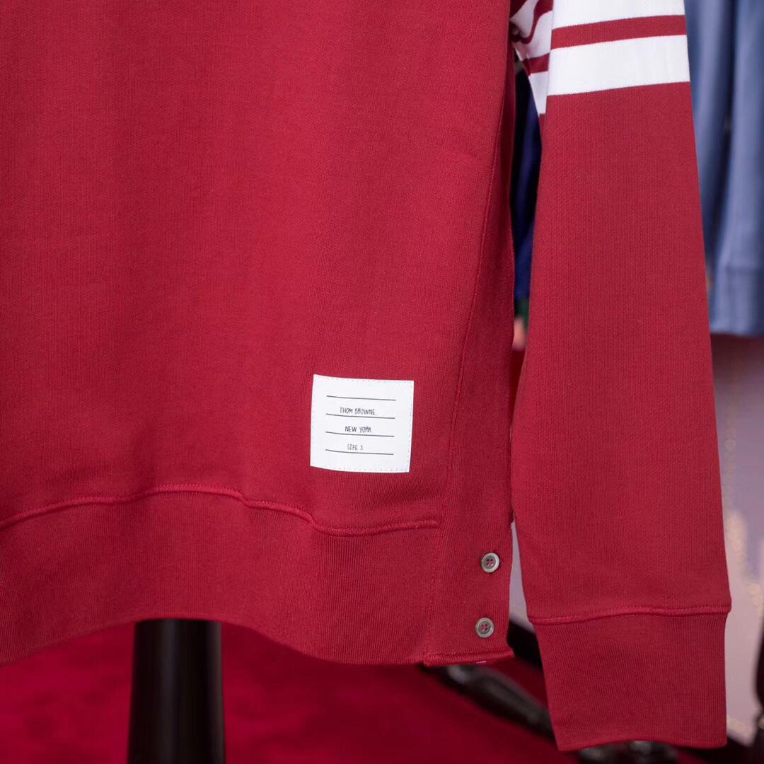 Thom Browne Stripe Sleeve Sweatshirt    TB22 - DopestKickz