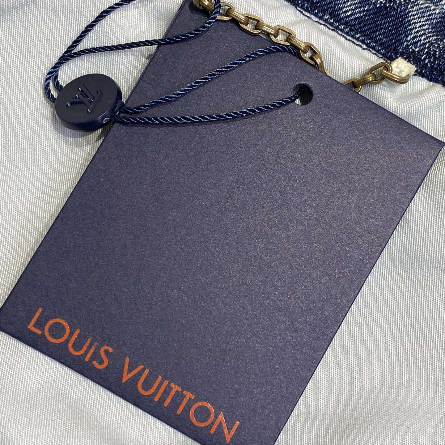 Louis Vuitton Monogram Denim Shirt - DopestKickz