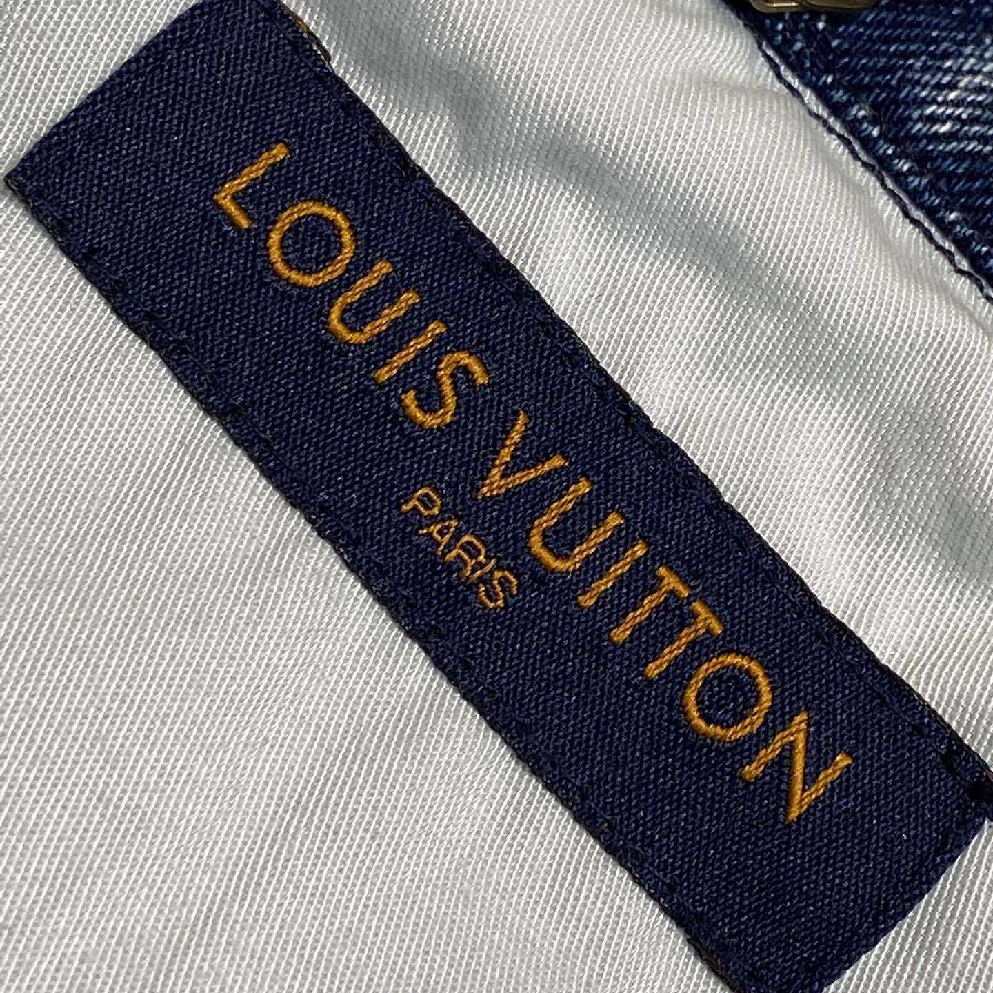 Louis Vuitton Monogram Denim Shirt - DopestKickz