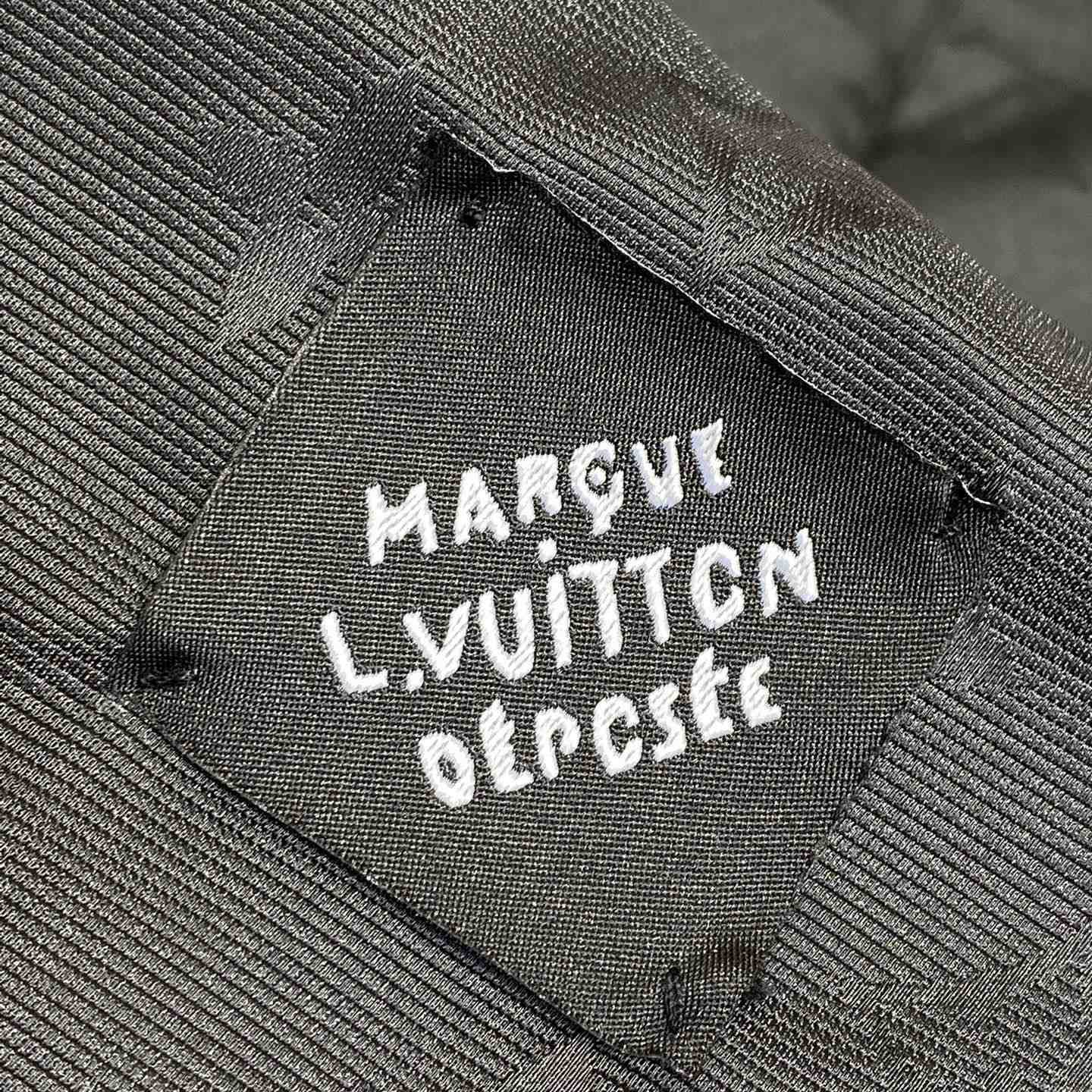 Louis Vuitton Monogram Moire Jacquard Silk Overshirt   1AGTGM - DopestKickz