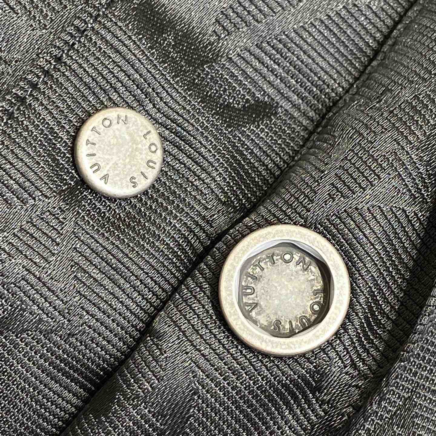 Louis Vuitton Monogram Moire Jacquard Silk Overshirt   1AGTGM - DopestKickz