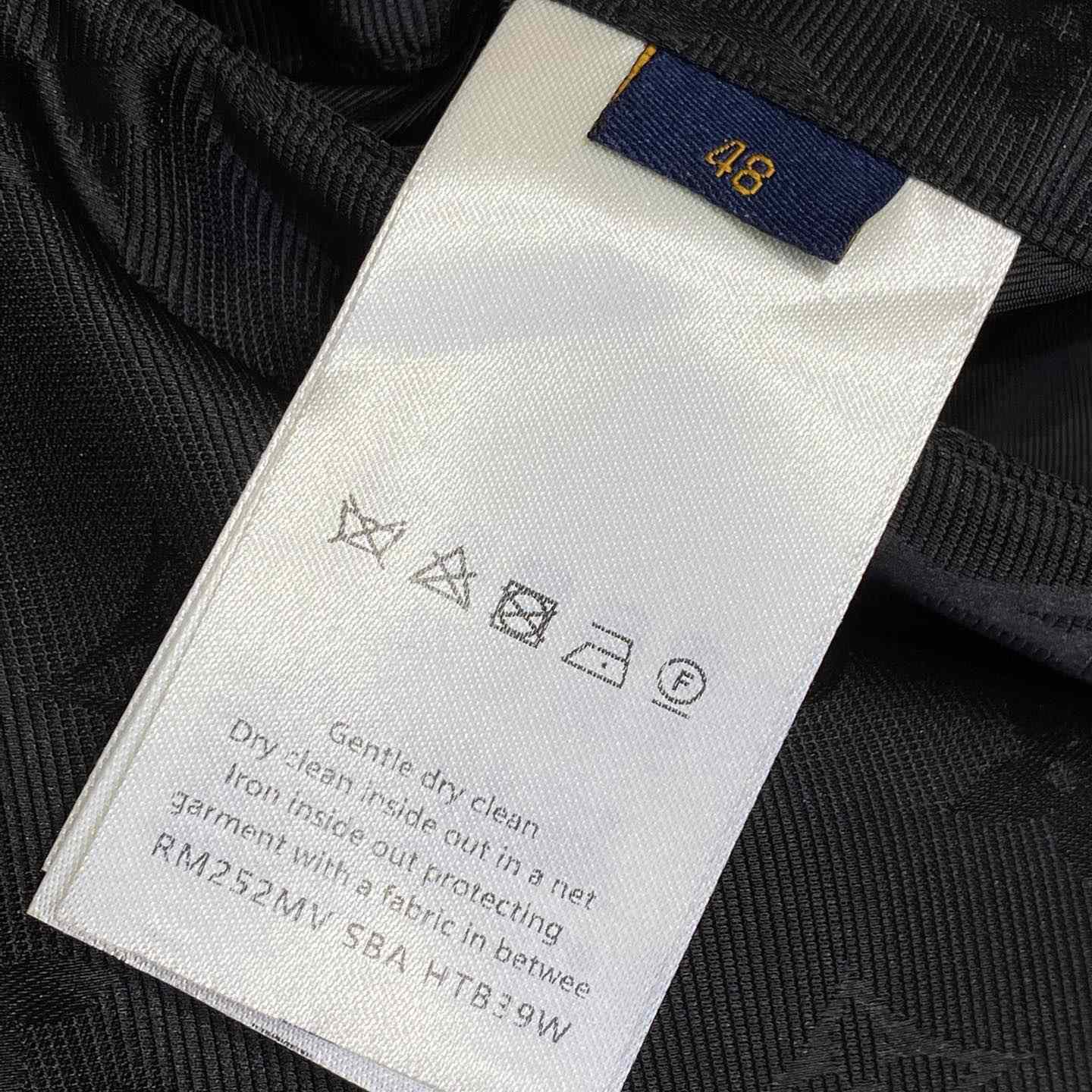 Louis Vuitton Monogram Moire Jacquard Silk Overshirt   1AGTGM - DopestKickz