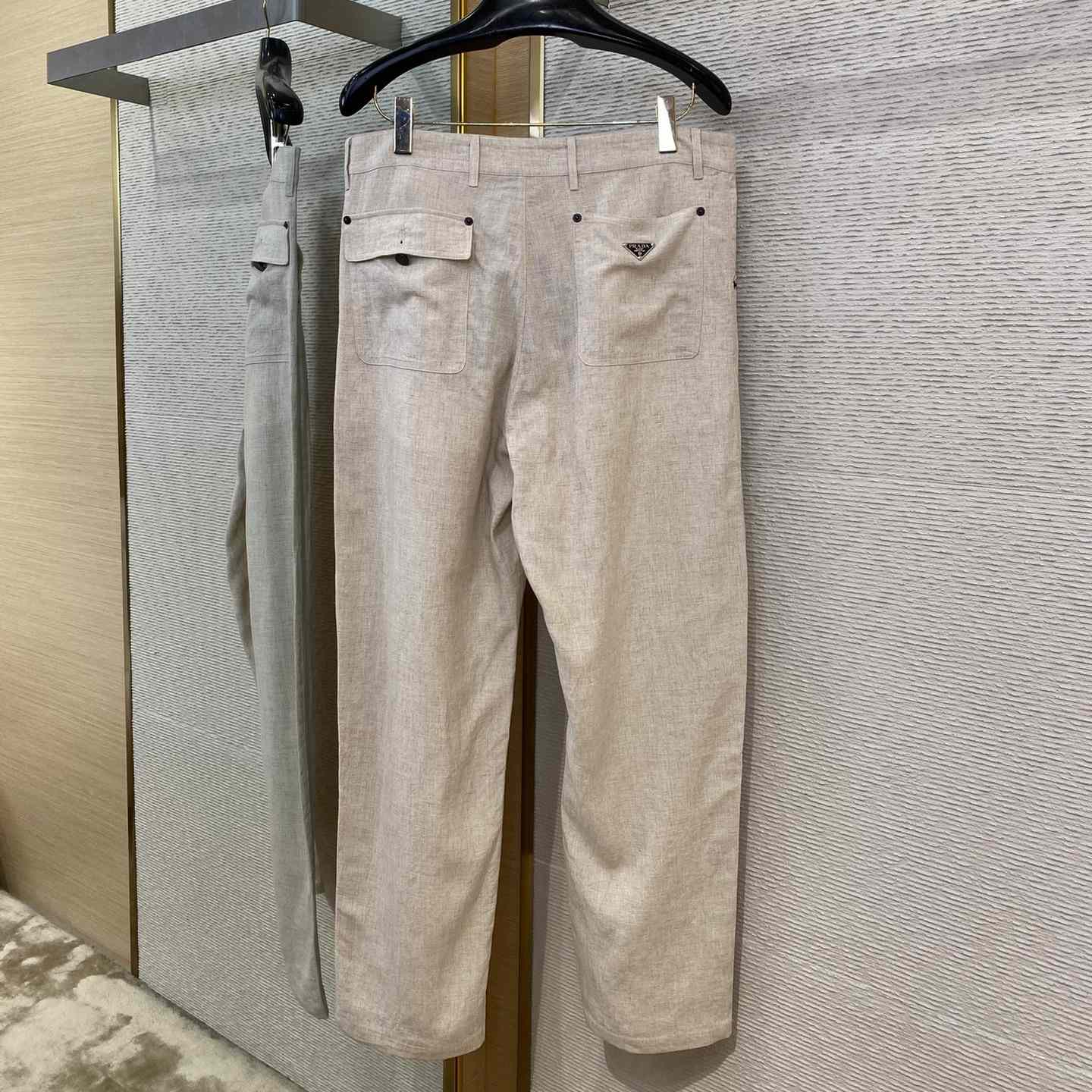 Prada Men's Linen Pants - DopestKickz