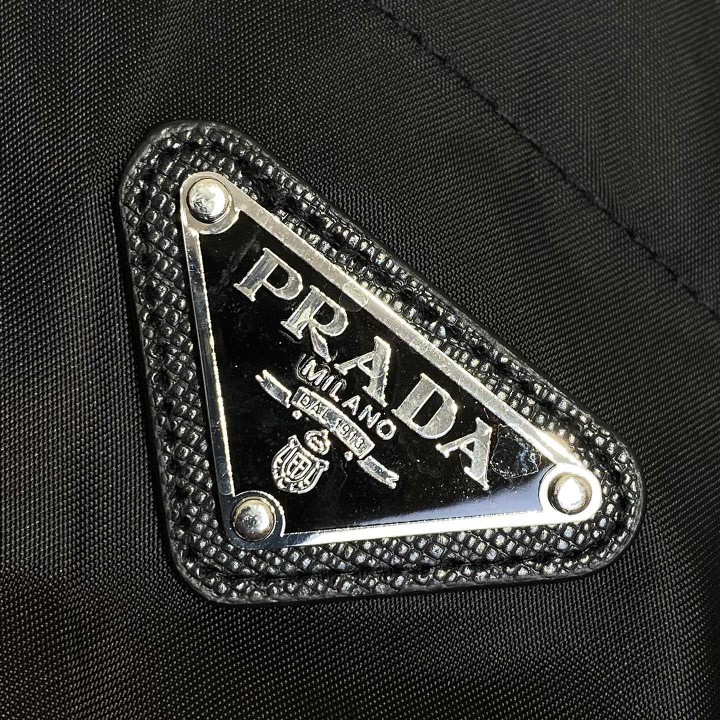 Prada Black Re-nylon Short-sleeved Shirt  - DopestKickz