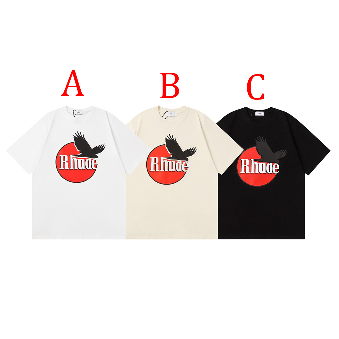 Rhude Eagle Logo Tee  - DopestKickz